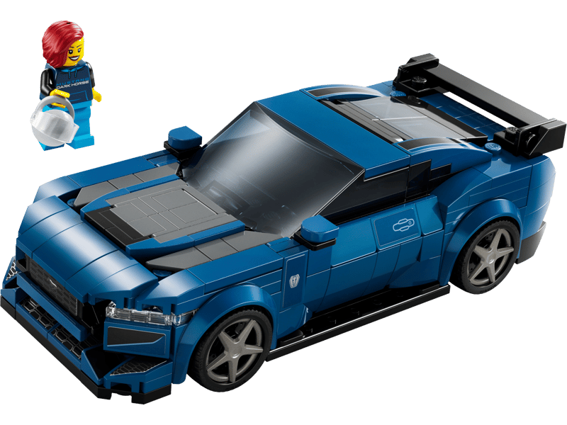 Official LEGO Speed Champions Ford Mustang Dark Horse Sports Car product image