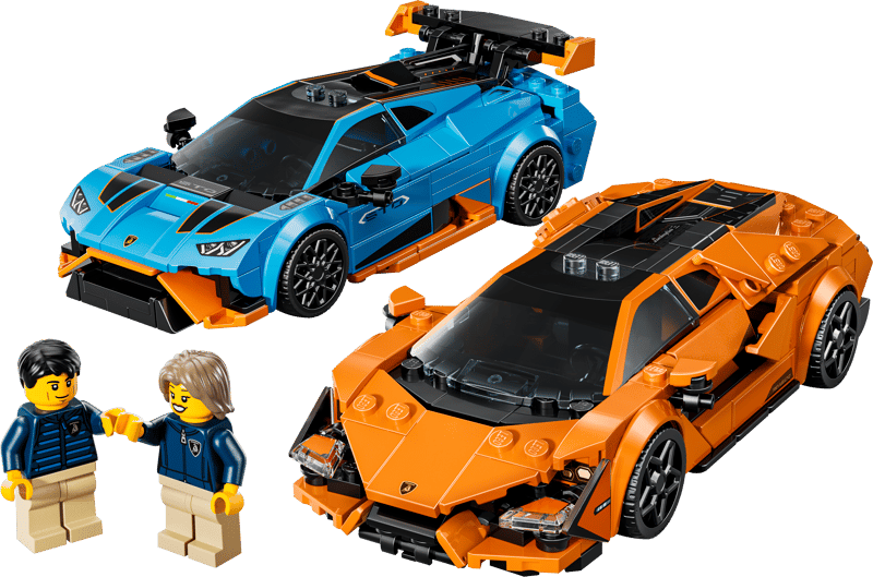 Official LEGO Speed Champions Lamborghini Revuelto & Huracán STO product image