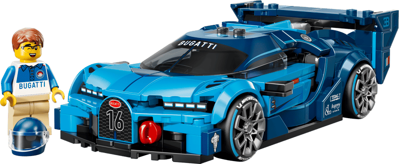 Official LEGO Speed Champions Bugatti Vision GT Hyper Sports Car product image